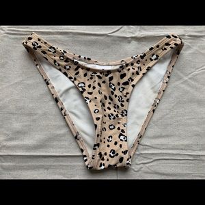 Cheetah Print Bikini Bottoms